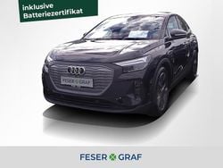Mythosschwarz metallic Gebraucht 2022 Audi Q4 Sportback e-tron Basis SUV | 27.940 € (Superpreis)