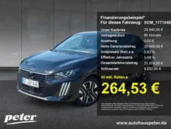 Schwarz Gebraucht 2025 Peugeot 208 Allure Kleinwagen | 20.940 €