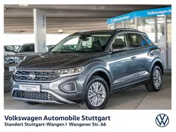 Indiumgrau metallic Gebraucht 2024 VW T-Roc Life SUV | 29.930 € (Guter Preis)
