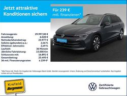 Grau / delfingrau Gebraucht 2024 VW Golf VIII Goal Kombi | 29.997 € (Superpreis)