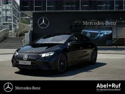 Unilack schwarz Gebraucht 2024 Mercedes EQE350 AMG Limousine | 49.949 € (Guter Preis)