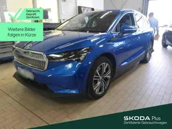 Raceblau metallic Gebraucht 2022 Skoda Enyaq iV Lounge SUV | 32.430 € (Fairer Preis)