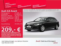 Brillantschwarz Gebraucht 2023 Audi A4 Sport Kombi | 27.269 € (Fairer Preis)