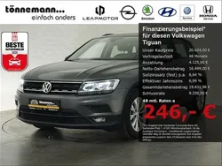 Indium grau (metallic) Gebraucht 2019 VW Tiguan Trendline SUV | 20.624 € (Fairer Preis)