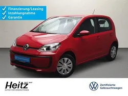 Rot Gebraucht 2021 VW up! Kleinwagen | 9.990 € (Guter Preis)