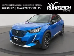 Blau Gebraucht 2021 Peugeot e-2008 GT SUV | 20.389 € (Fairer Preis)