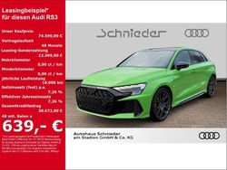 Grün Neu 2025 Audi RS3 Sportback Sport Kleinwagen | 74.590 €