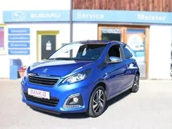 Lackierung blau calvi/metallic Gebraucht 2018 Peugeot 108 Style Kleinwagen | 7.990 € (Fairer Preis)