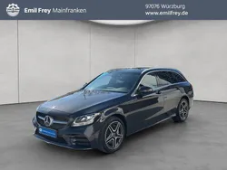 Grau Gebraucht 2021 Mercedes C300e AMG Kombi | 27.900 € (Superpreis)