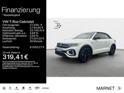 Weiß Gebraucht 2025 VW T-Roc Cabriolet R-line Cabrio | 35.970 € (Etwas zu teuer)