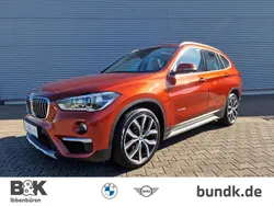 Orange Gebraucht 2017 BMW X1 xLine SUV | 29.450 € (Teuer)