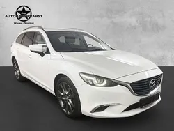 Weiß Gebraucht 2017 Mazda 6 Sports-Line Kombi | 17.800 € (Etwas zu teuer)