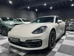 Grau Gebraucht 2021 Porsche Panamera Sport Turismo Limousine | 76.590 € (Etwas zu teuer)