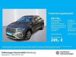Indiumgrau metallic (metallic) Gebraucht 2022 VW T-Roc Style SUV | 26.990 € (Fairer Preis)