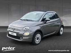 Grau Gebraucht 2017 Fiat 500C Lounge Cabrio | 10.840 € (Fairer Preis)