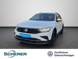 Oryxweiß perlmutteffekt (metallic) Gebraucht 2021 VW Tiguan Active SUV | 25.900 € (Fairer Preis)