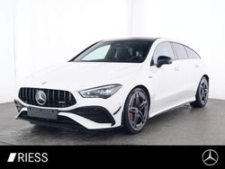Unilack polarweiß Gebraucht 2024 Mercedes CLA35 AMG Premium Plus Kombi | 52.800 € (Teuer)