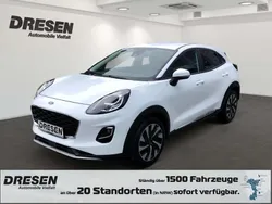 Frozen white Gebraucht 2022 Ford Puma Titanium SUV | 18.870 € (Fairer Preis)