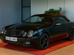 Schwarz Gebraucht 2001 Mercedes CLK200 Avantgarde Cabrio | 8.499 € (Etwas zu teuer)