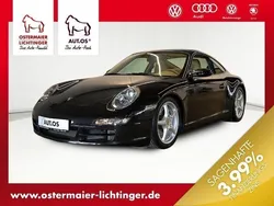 Schwarz metallic Gebraucht 2006 Porsche 911 Carrera 4 Coupé | 39.880 €