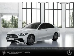 Weiß Gebraucht 2024 Mercedes C300 AMG Limousine | 53.280 € (Teuer)
