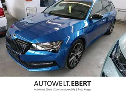 Raceblau Gebraucht 2021 Skoda Superb SportLine Kombi | 29.690 € (Fairer Preis)