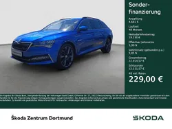 Blau Gebraucht 2021 Skoda Superb Kombi | 23.911 € (Guter Preis)