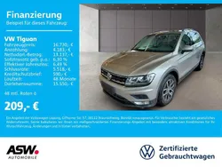 Tungsten silver metallic Gebraucht 2016 VW Tiguan Comfortline SUV | 16.730 € (Guter Preis)