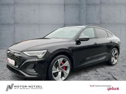 Mythosschwarz metallic Gebraucht 2023 Audi Q8 Sportback e-tron S-Line SUV | 72.750 € (Fairer Preis)