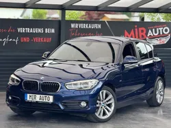 Blau Gebraucht 2017 BMW 118 Sport Line Kleinwagen | 18.900 €
