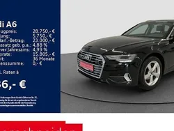 Mythosschwarz metallic Gebraucht 2022 Audi A6 Ambiente Kombi | 28.750 € (Guter Preis)
