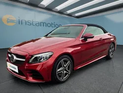 Rot Gebraucht 2020 Mercedes C200 Cabrio | 31.599 € (Fairer Preis)