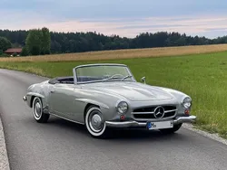 Silber Gebraucht 1960 Mercedes 190 Cabrio | 149.000 €