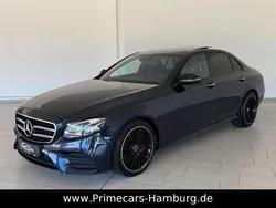 Blau Gebraucht 2019 Mercedes E220 AMG line Limousine | 32.990 € (Teuer)