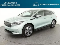 Arcticsilber metallic Gebraucht 2021 Skoda Enyaq iV SUV | 30.990 € (Fairer Preis)