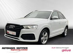 Gletscherweiss (metallic) Gebraucht 2018 Audi Q3 S-Line SUV | 21.468 € (Superpreis)