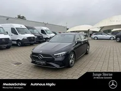 Lack kosmosschwarz (metallic) Gebraucht 2024 Mercedes A220 AMG Limousine | 37.570 € (Fairer Preis)