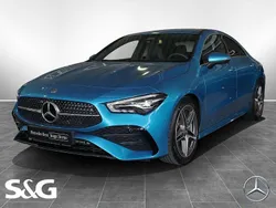 Metalliclack hyperblau Gebraucht 2024 Mercedes CLA200 AMG Coupé | 34.900 € (Guter Preis)
