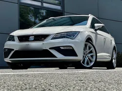 Weiß Gebraucht 2019 Seat Leon ST FR Kombi | 11.611 € (Superpreis)