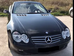 Schwarz Gebraucht 2004 Mercedes SL350 Edition Cabrio | 19.500 € (Fairer Preis)