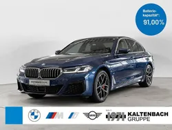 Blau Gebraucht 2021 BMW 530e M Sport Limousine | 36.590 € (Etwas zu teuer)