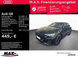 Mythosschwarz metallic Gebraucht 2025 Audi Q8 Ambiente SUV | 91.989 €