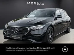 Obsidianschwarz Gebraucht 2024 Mercedes E300 AMG Kombi | 54.450 € (Etwas zu teuer)