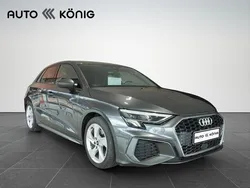 Grau Gebraucht 2021 Audi A3 Sportback S-Line Limousine | 23.490 € (Fairer Preis)
