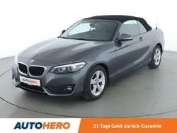 Grau Gebraucht 2018 BMW 218 Advantage Cabrio | 20.610 € (Fairer Preis)