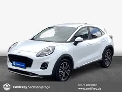 Frozen white Gebraucht 2022 Ford Puma Titanium SUV | 16.940 € (Superpreis)
