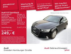 Mythosschwarz metallic Gebraucht 2019 Audi A3 Design Limousine | 18.990 € (Etwas zu teuer)