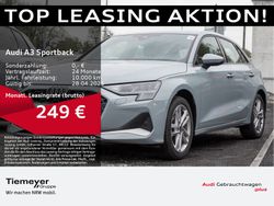 Grau Gebraucht 2024 Audi A3 Sportback Advanced Limousine | 35.480 € (Fairer Preis)