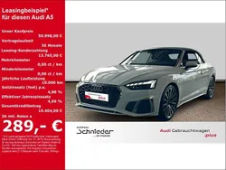 Weiss Gebraucht 2024 Audi A5 Cabriolet S-Line Cabrio | 50.998 € (Etwas zu teuer)