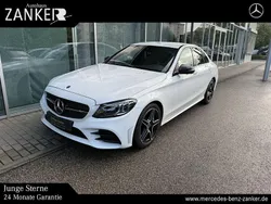 Polarweiss unilack Gebraucht 2019 Mercedes C300 AMG line Limousine | 32.900 € (Etwas zu teuer)